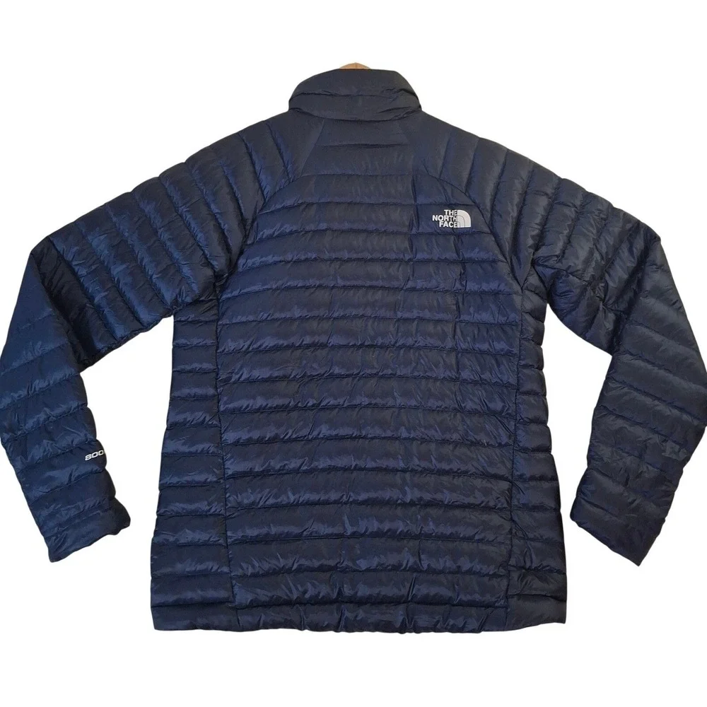 The North Face 800 Pro Down Puffer Jacket Mens Medium Navy Blue